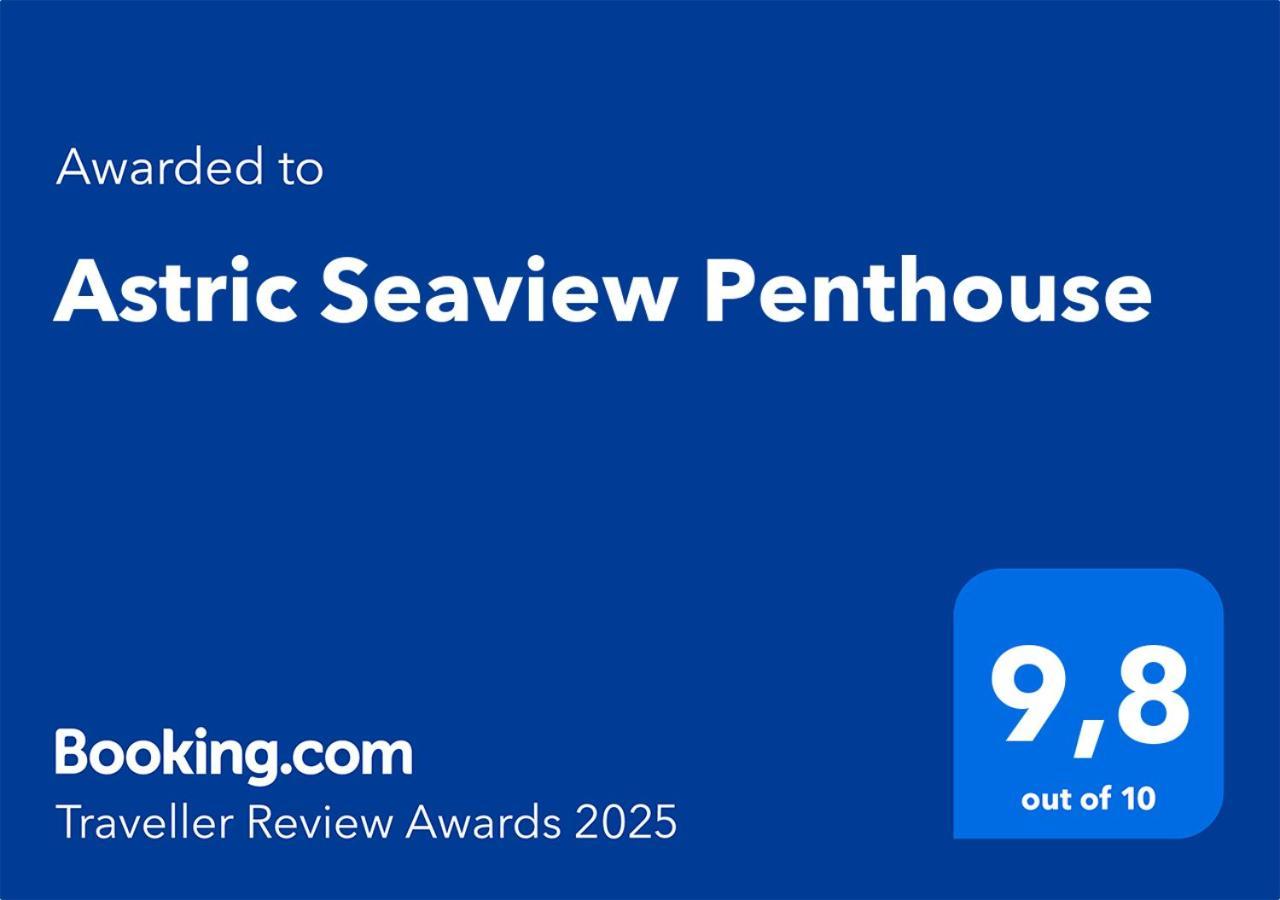Apartament Astric Seaview Penthouse Ateny Zewnętrze zdjęcie